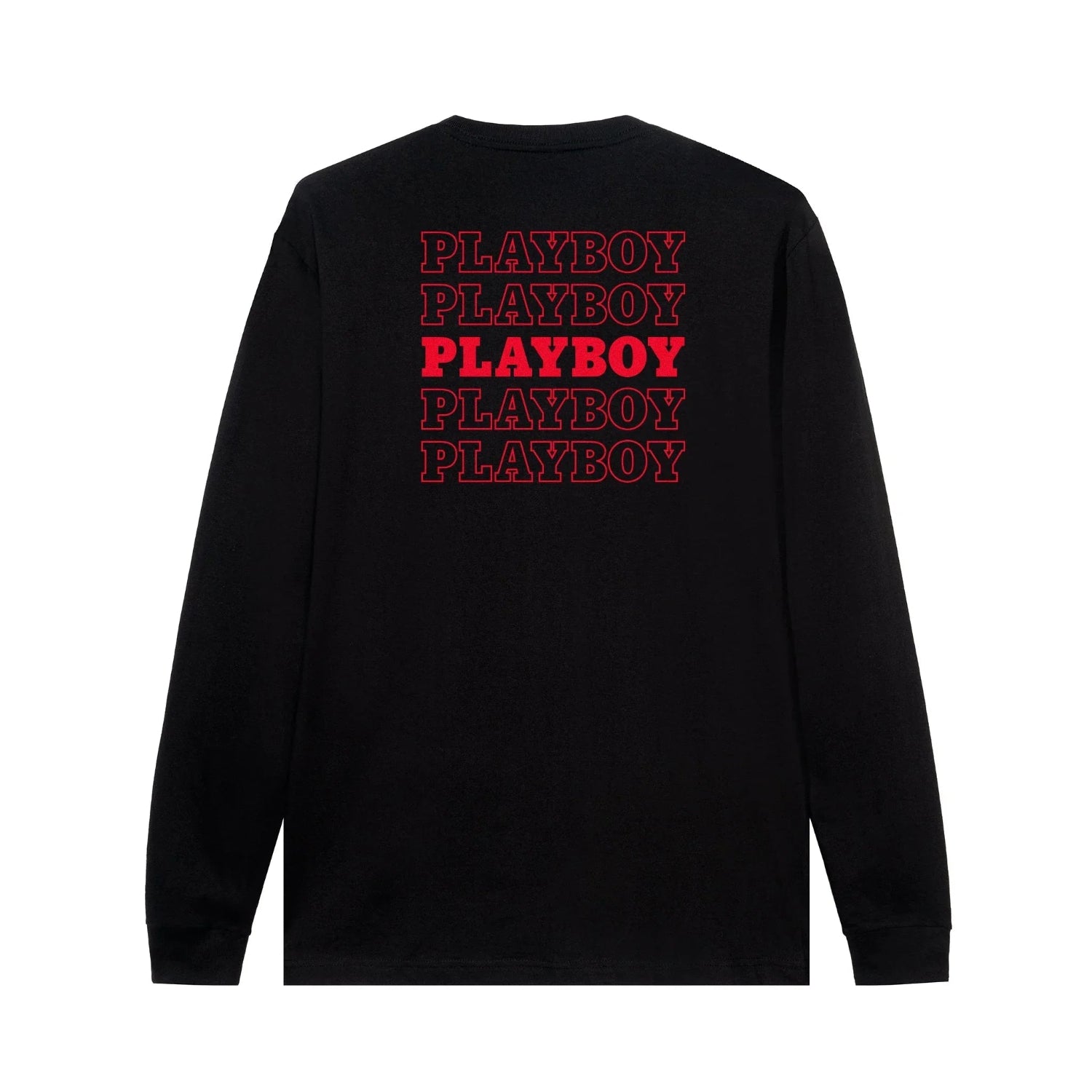 Playboy Repeating Masthead maglia maniche lunghe cotone