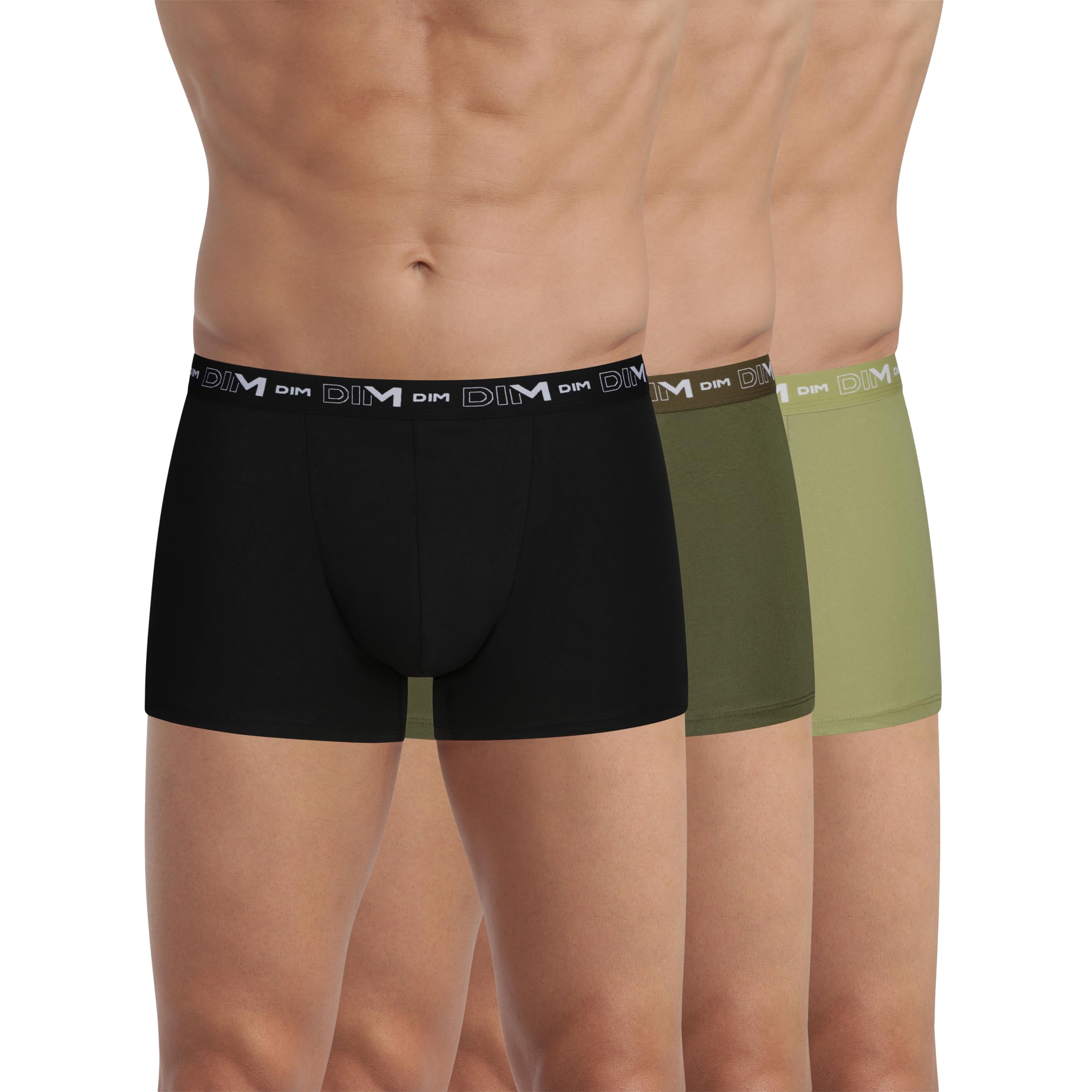DIM Boxer Uomo Cotone Elasticizzato x3 Traspirante
