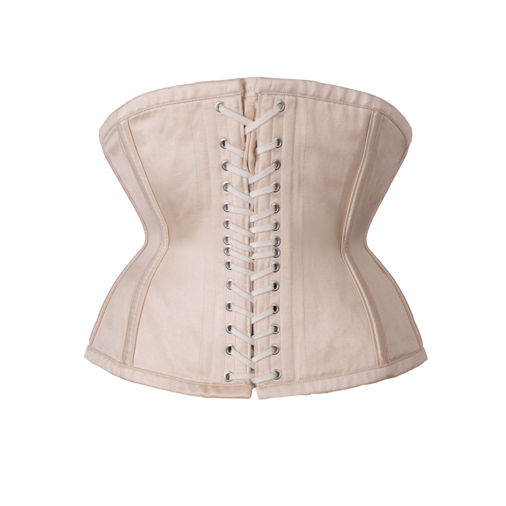 Lorenzo Seghezzi Underbust Corset corsetto nero busk