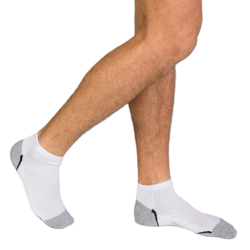 DIM Sport calzini corti uomo 39-42 cotone x6