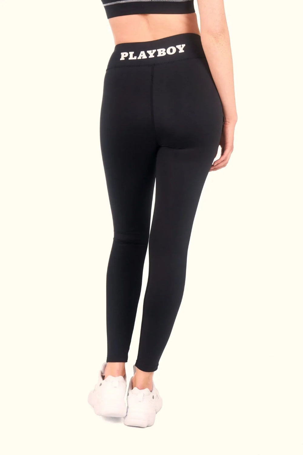 Playboy Missguided Active leggings vita alta neri
