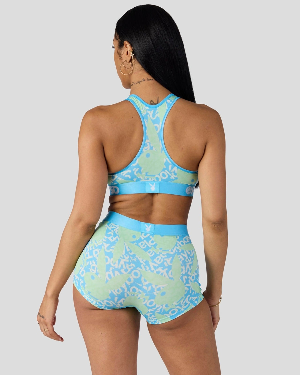 Playboy x PSD Cutting reggiseno sportivo multicolor sostegno leggero