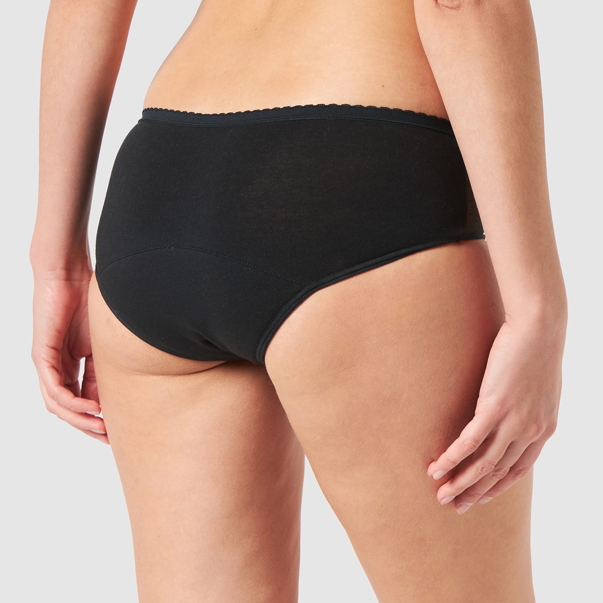 Dim Protect Boxer Mestruale Donna Nero Taglia 38