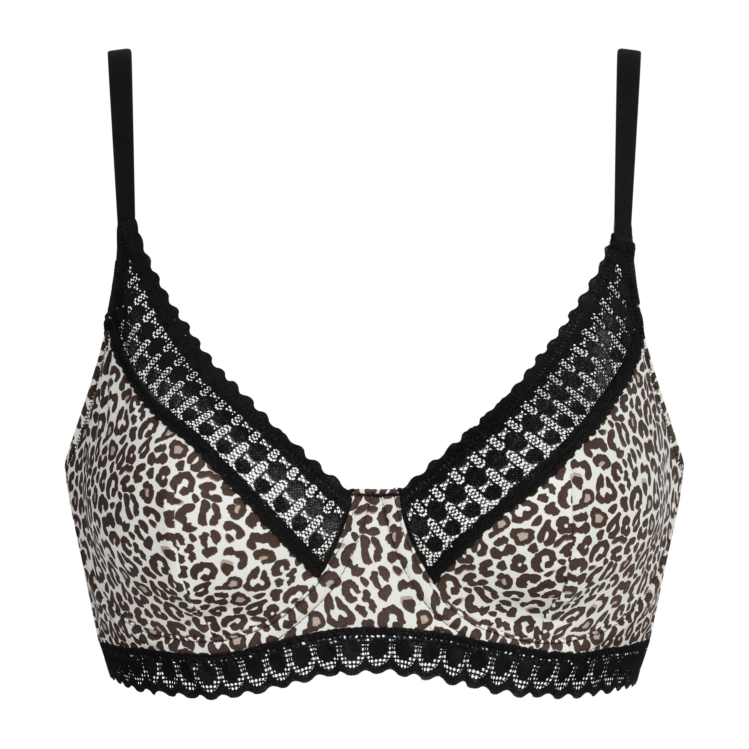 DIM ILY Micro reggiseno donna triangolo microfibra pizzo