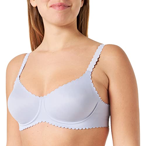 DIM Body Touch Corbeille reggiseno donna blu lino