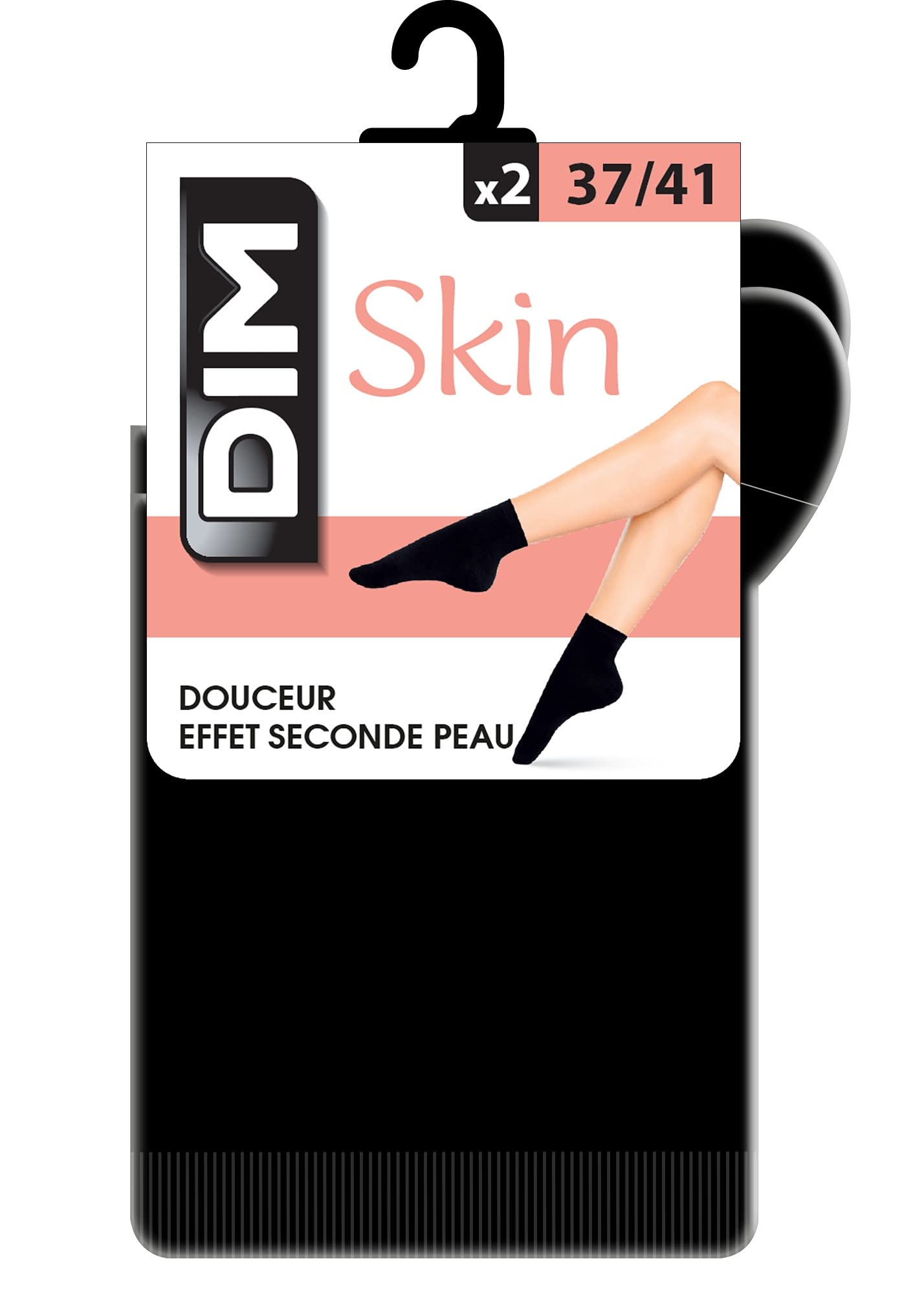 DIM calzini caviglia donna 4 paia cotone elasticizzato