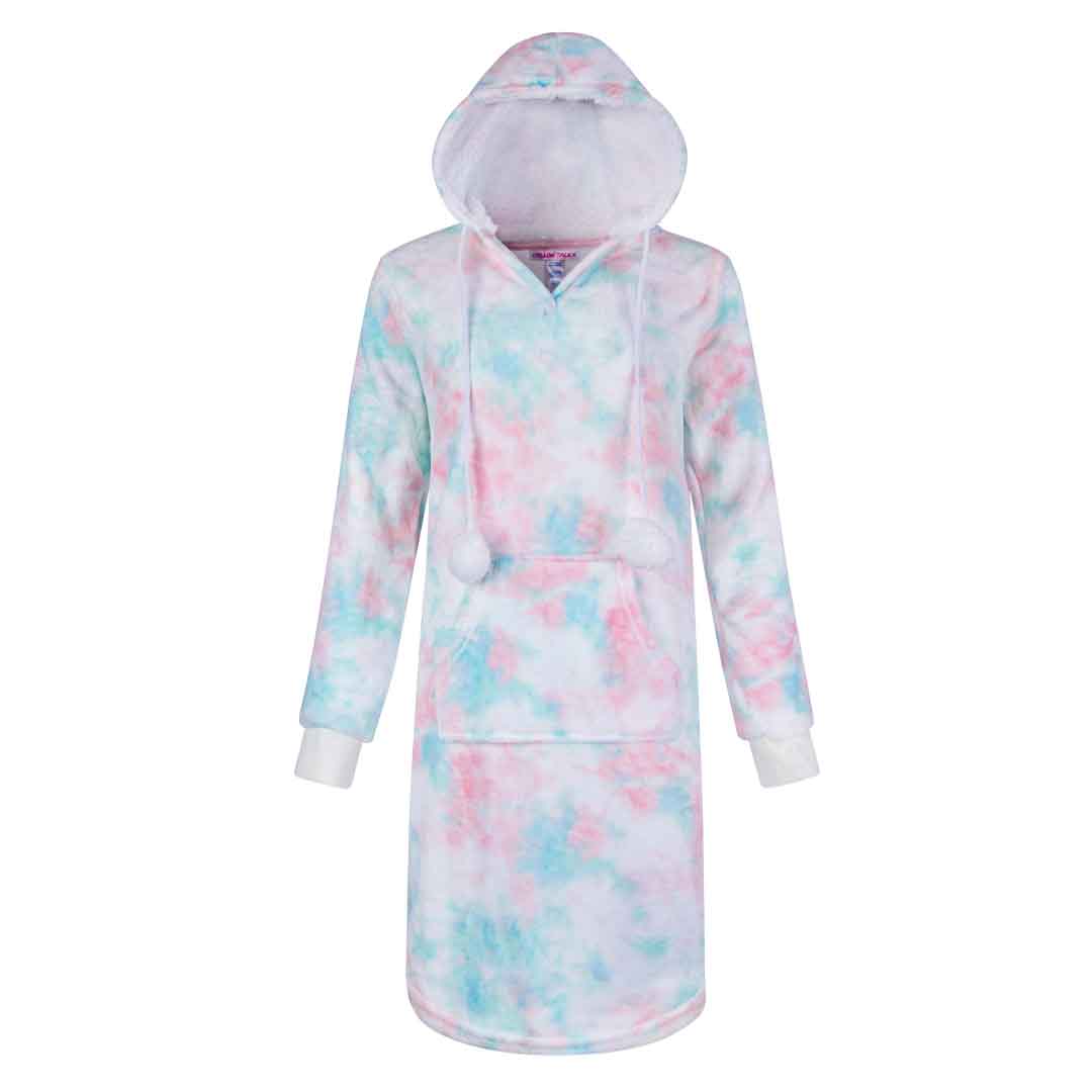 René Rofé Hoodie Fleece camicia notte pile M fantasia aran nera