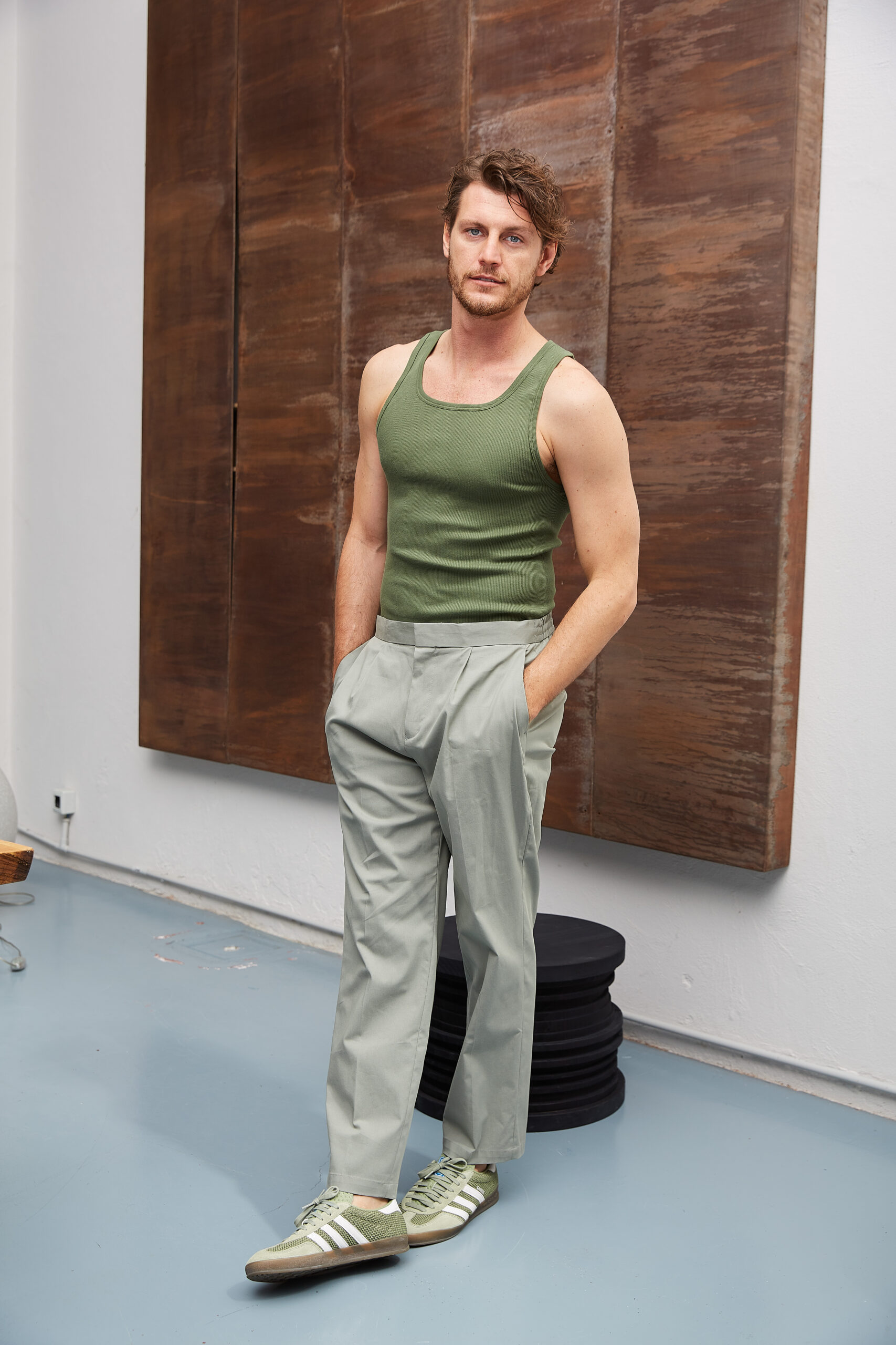 Sublyme Color Ribs Canotta Uomo Costina SS/26 cotone