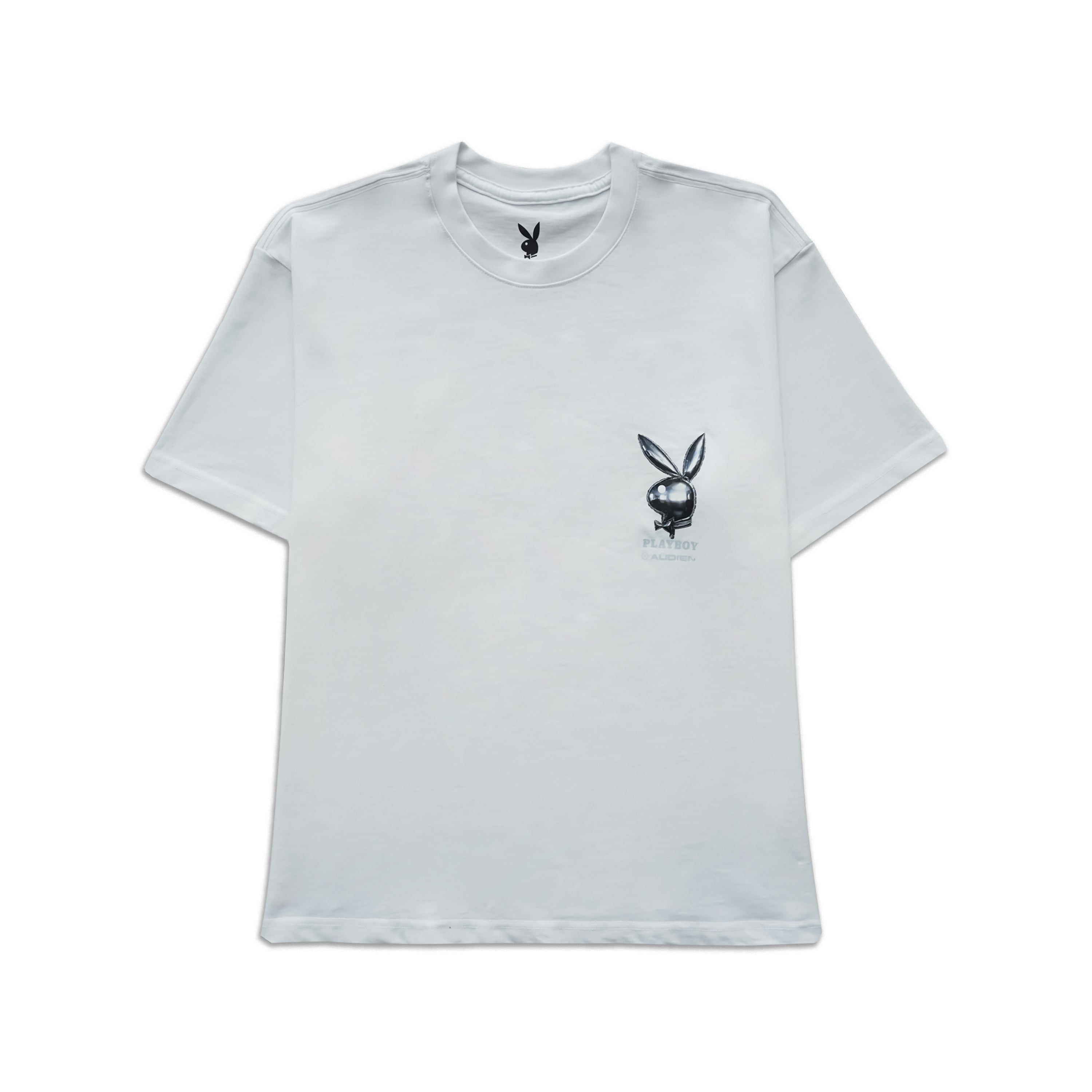 Playboy x Audien Balloon Bunny Tee maglietta bianca cotone