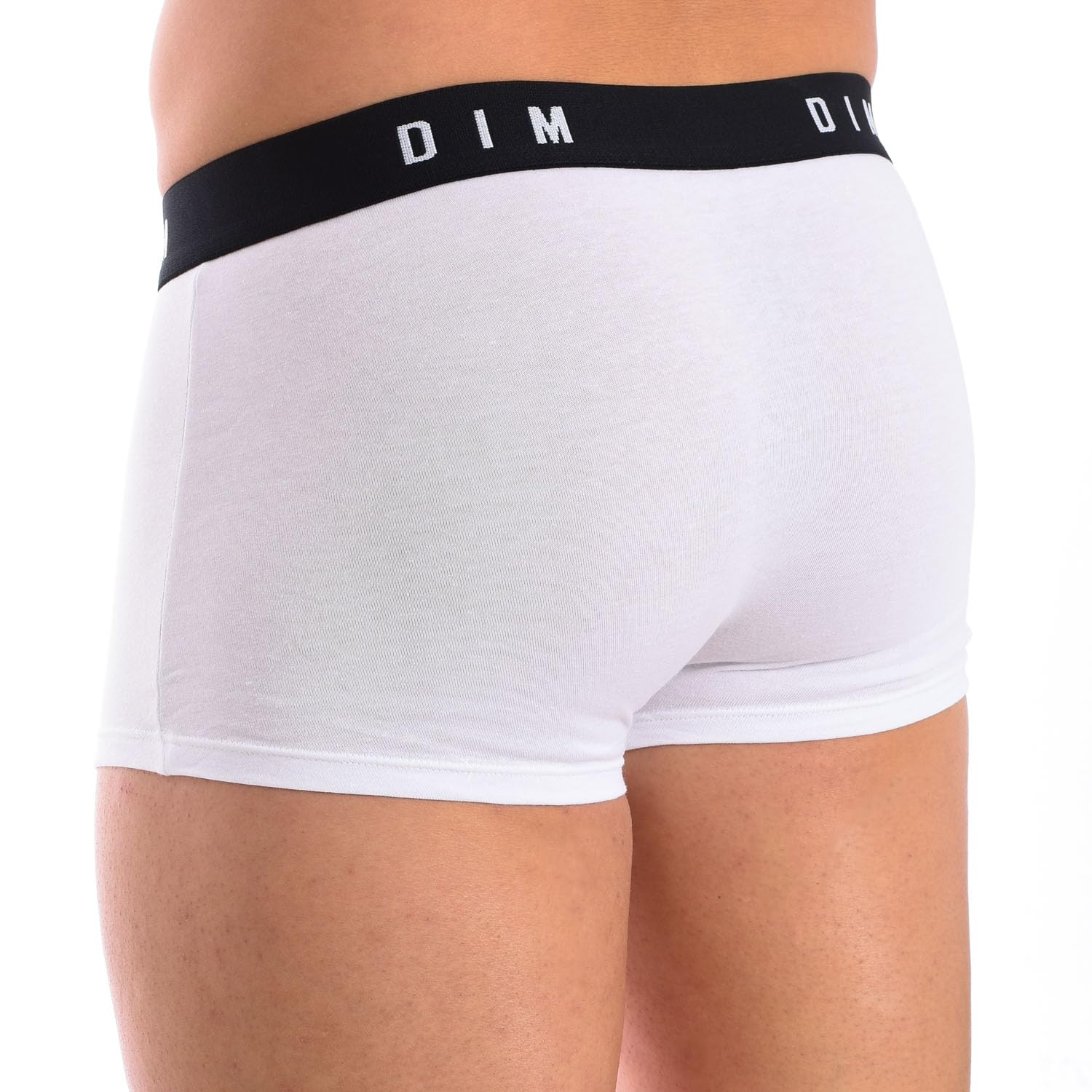 DIM Originals boxer uomo L nero-bianco cotone elasticizzato