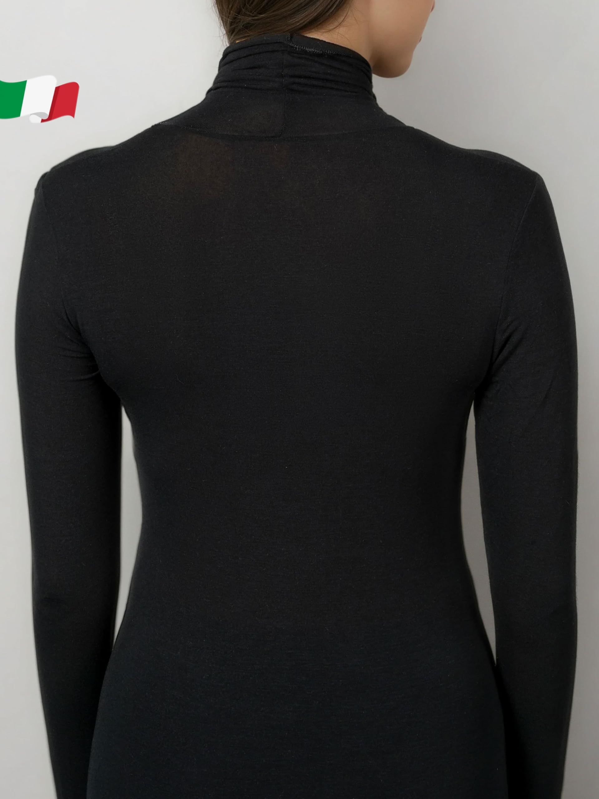 Egi 5248 Dolcevita Donna Modal Cashmere Collo Alto