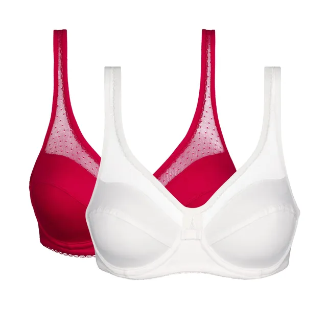 DIM Generous Cotone Organico Reggiseno Ferretto x2 3B