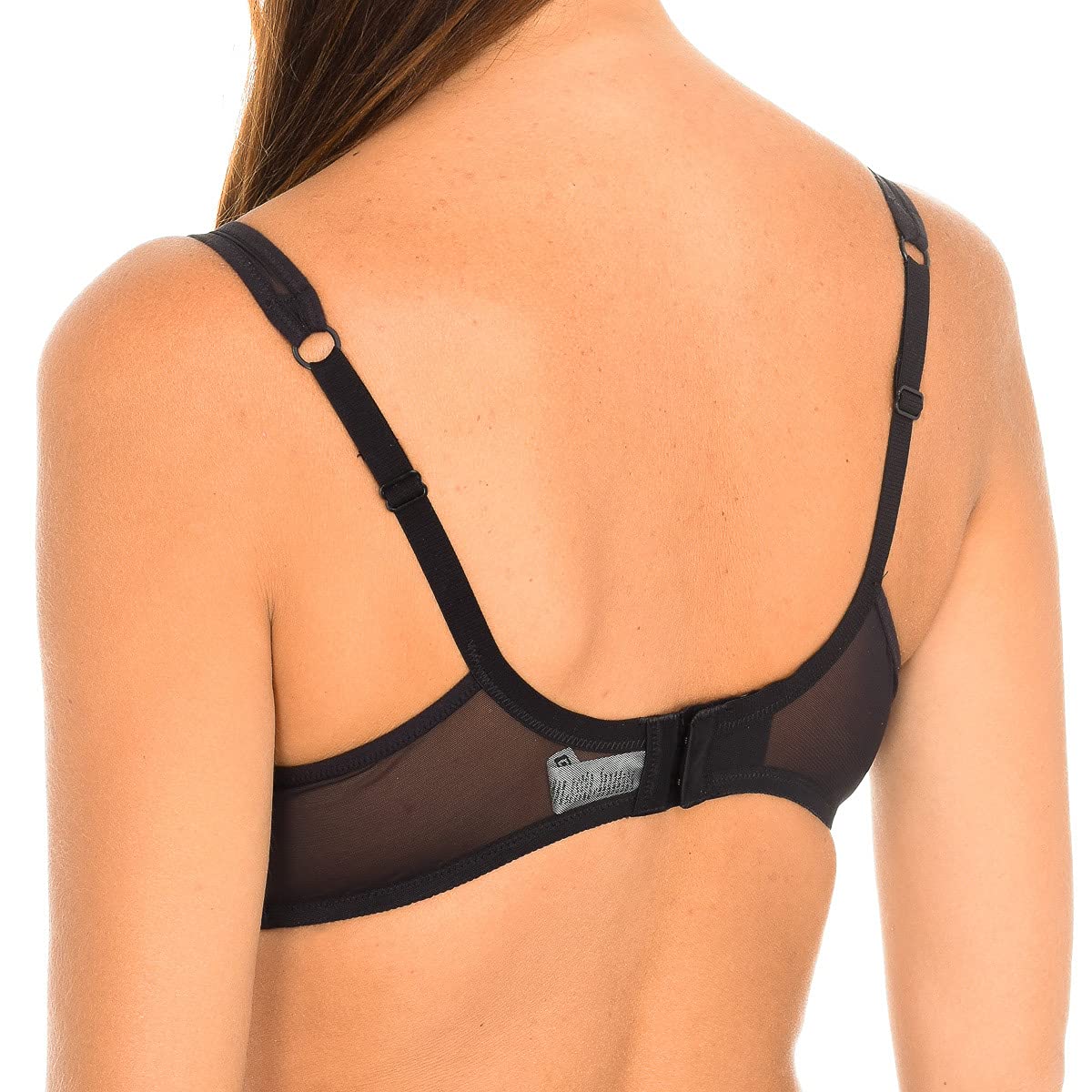 DIM Generous Pizzo Reggiseno Donna Nero con Ferretto