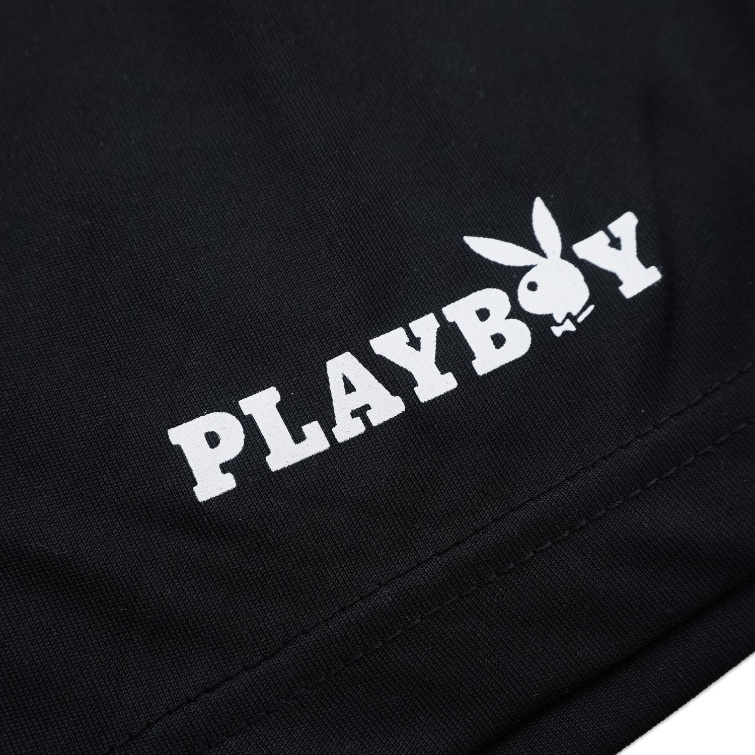 Playboy Logo Short pantaloncini poliestere blu navy