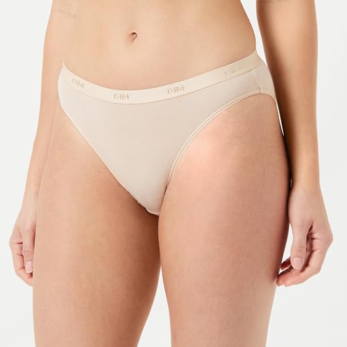 DIM Les Pockets Ecodim Slip Bikini S 6 Pezzi Cotone
