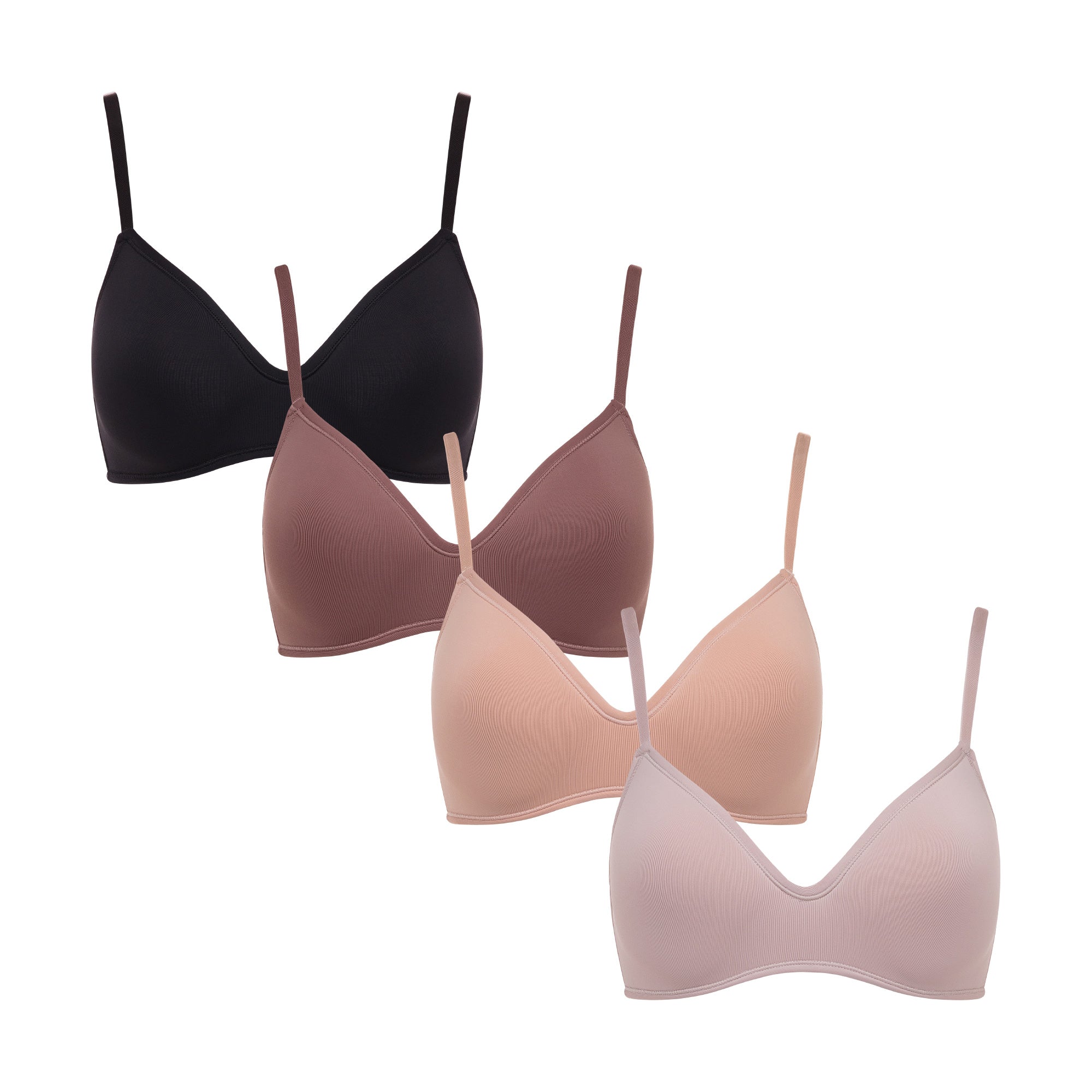 René Rofé Wireless Bra reggiseno T-shirt 4 pezzi 36D