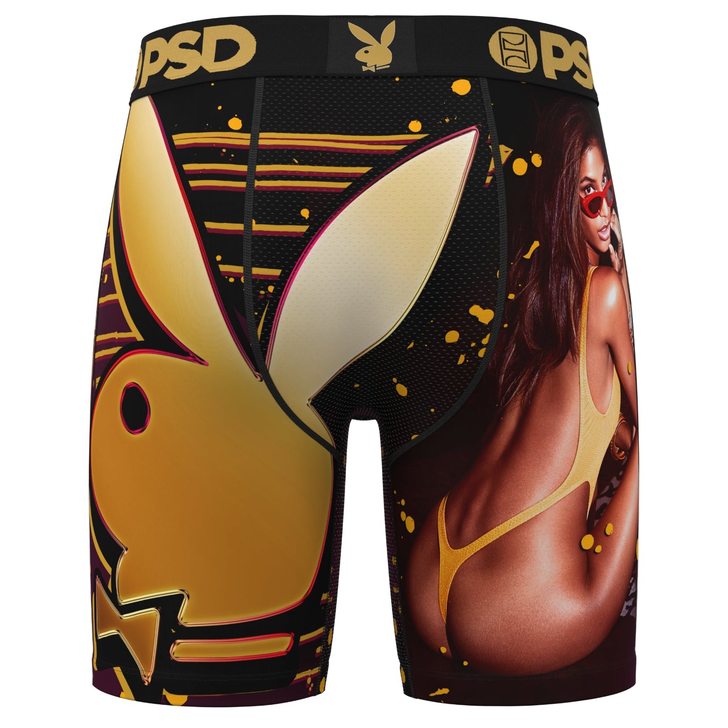 Playboy PSD Late Night slip uomo nero micromesh