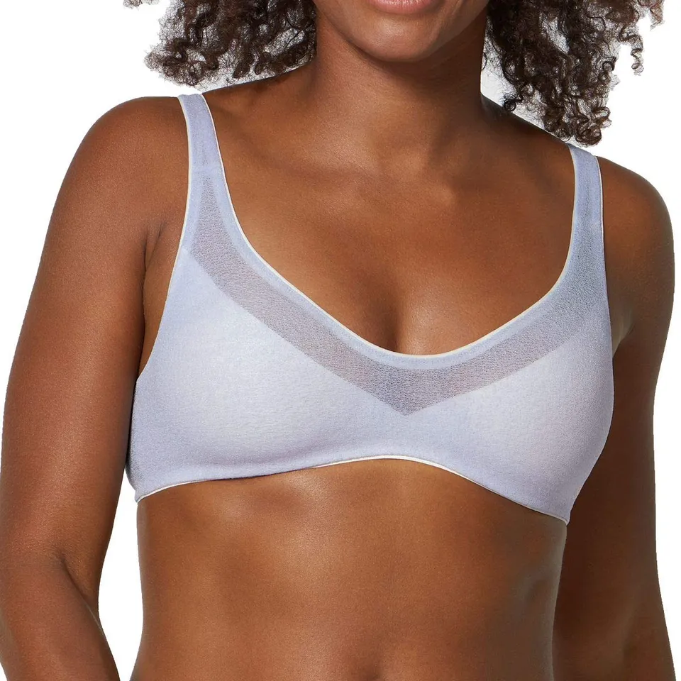 Sloggi Zero Feel Oxygene Infinite 10201738 reggiseno senza ferretto argento