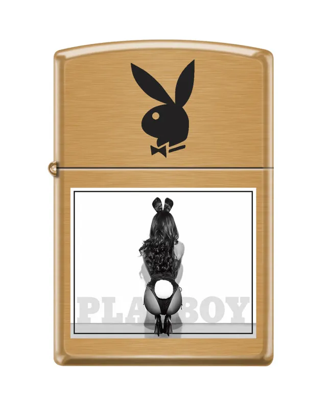 Playboy Icon Bunny accendino Zippo oro antivento