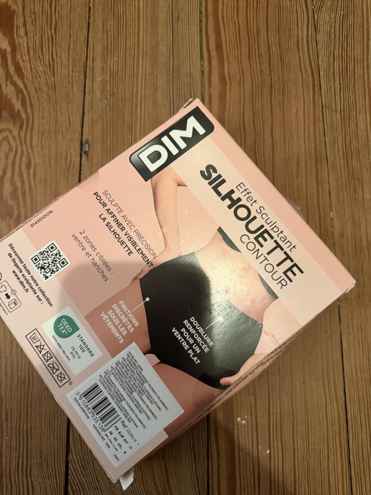 Dim Silhouette slip modellante contenitivo nero S