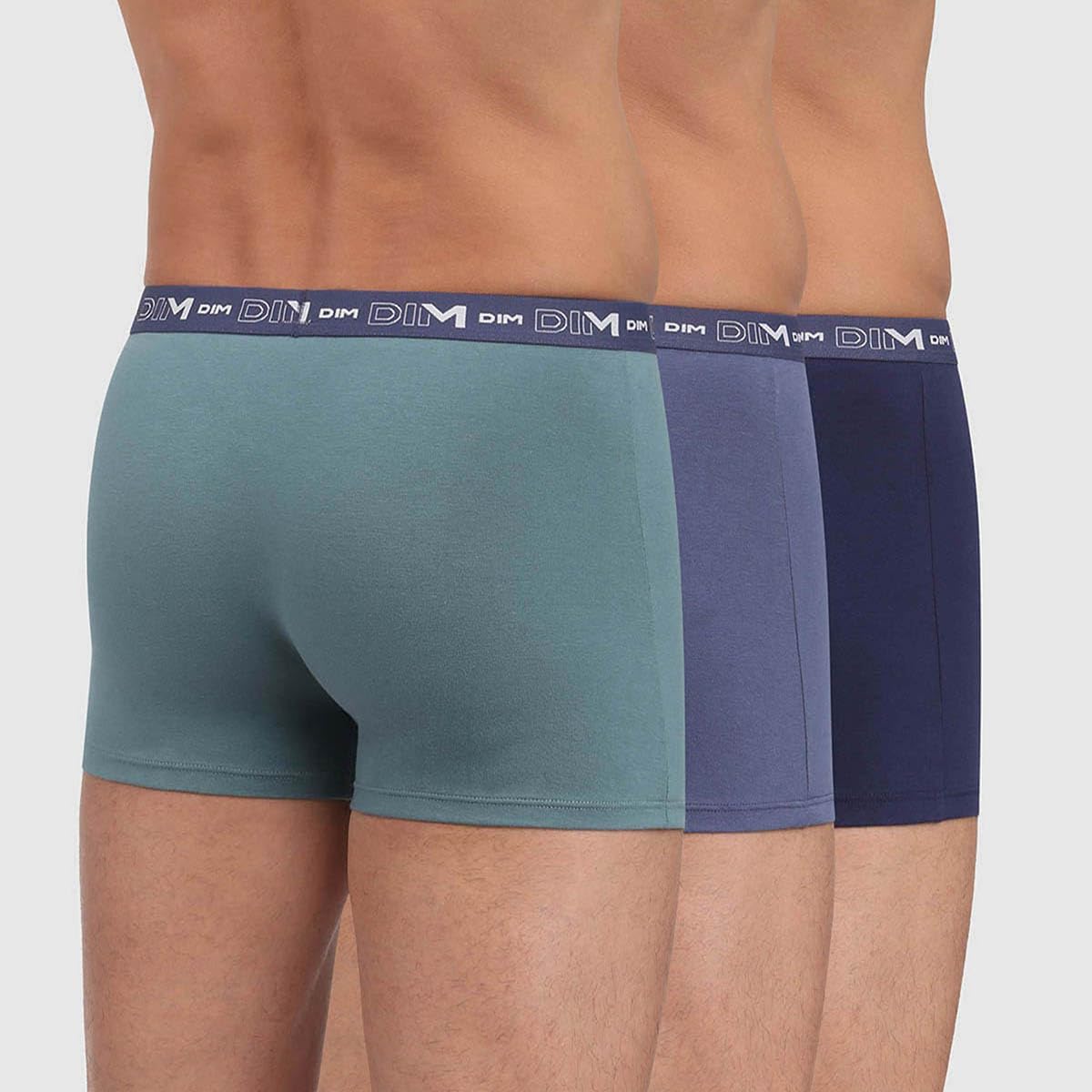 DIM Boxer Uomo x3 Cotone Elasticizzato Traspirante
