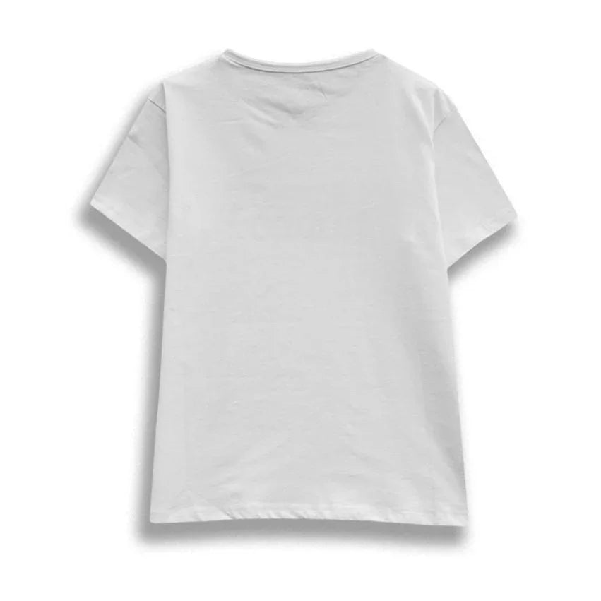 Playboy Rodeo Tee maglia donna bianca cotone western