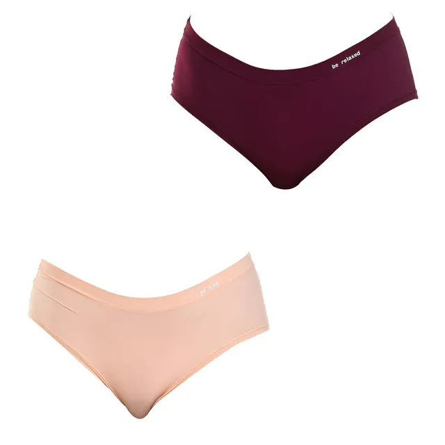 DIM Mutande Donna Slip Pacco da 2 Cotone Comfort