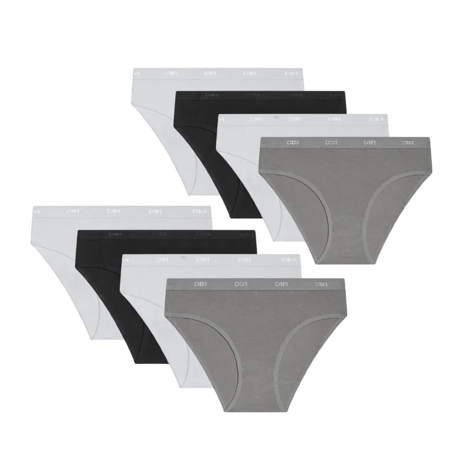 DIM Ecodim X8 Slip Bambina 14 Anni 8 Pezzi Cotone