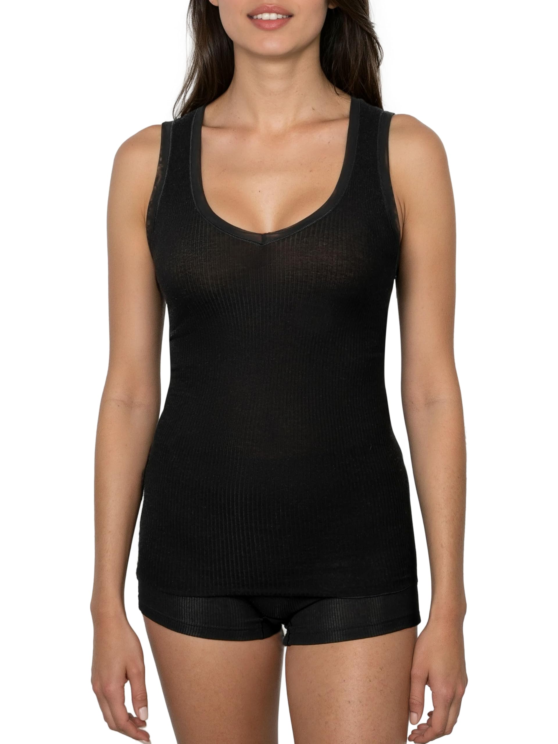 Egi 5120 Canotta Spalla Larga Donna Modal Cashmere L-XL