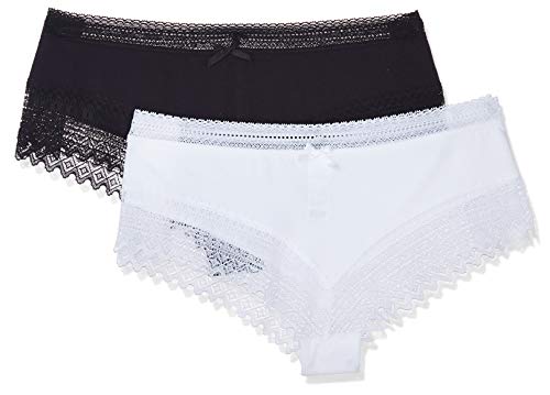 DIM Sexy Fashion culotte cotone pizzo S x2