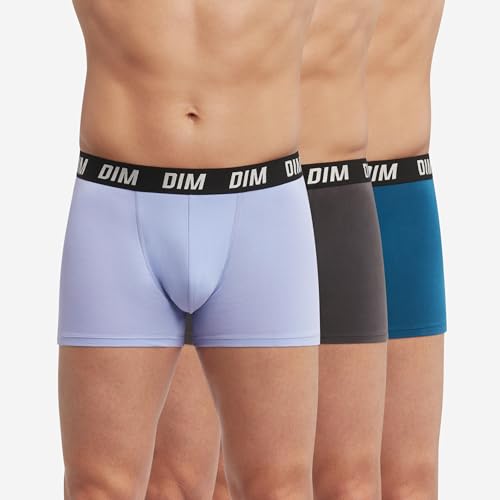 DIM Move Active Sport boxer uomo L blu/viola x3 termoregolante