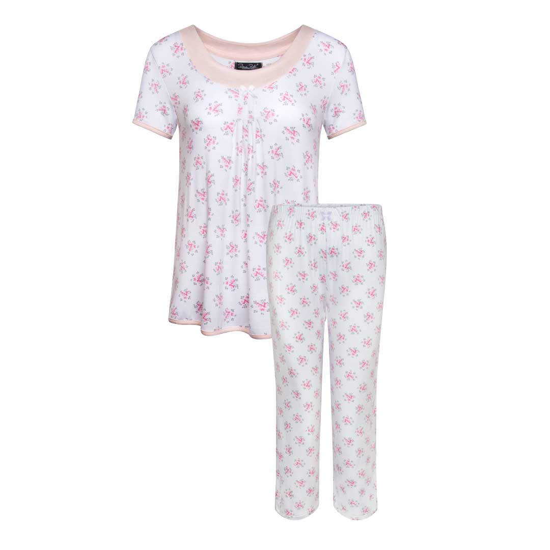 René Rofé Capri Set pigiama viscosa pacco 2 taglia M