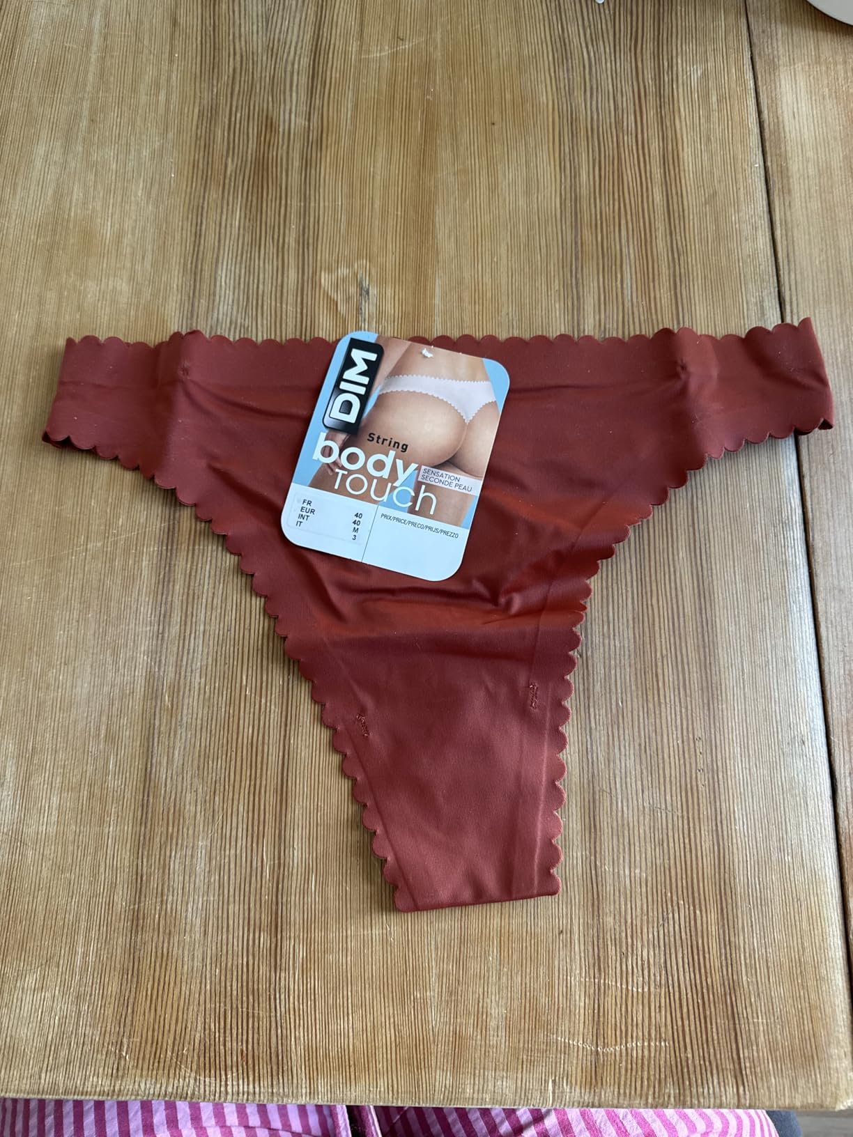 DIM Body Touch X1 perizoma donna nero seconda pelle