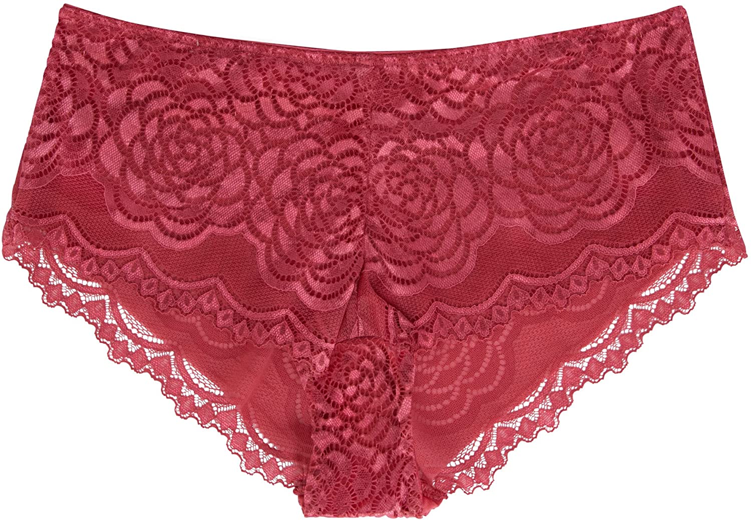 René Rofé Floral Lace Hipster slip pizzo 5 pezzi rosa