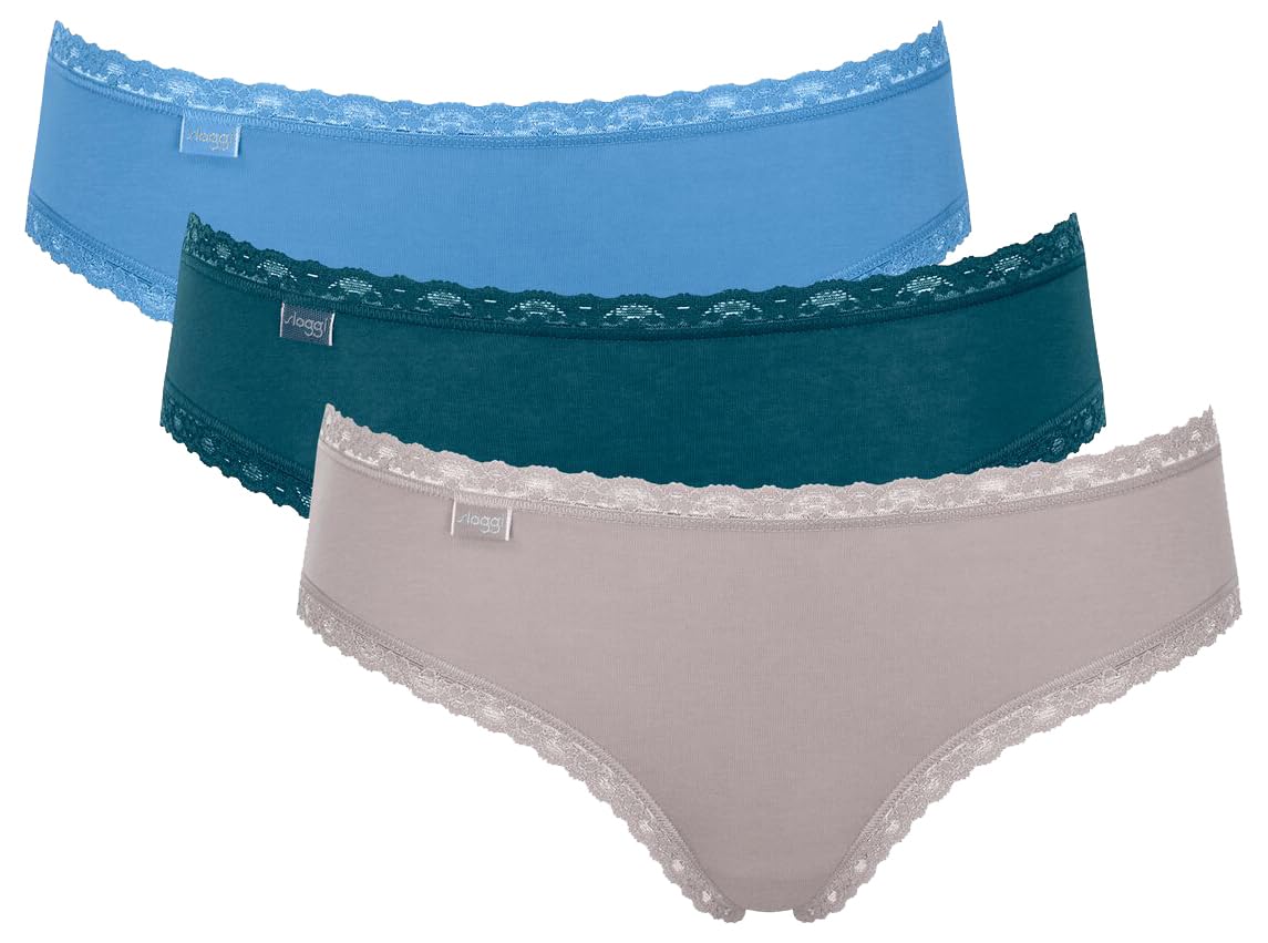 sloggi 24/7 Weekend Hipster slip donna 3 pezzi cotone
