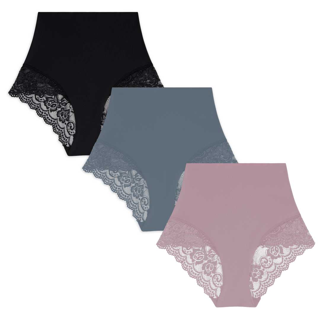 René Rofé High Waist slip vita alta 3 pezzi contenitivi