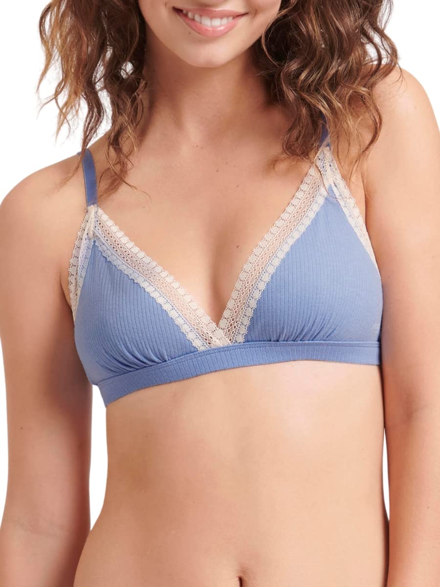 Sloggi GO Ribbed Bralette Reggiseno M a Coste