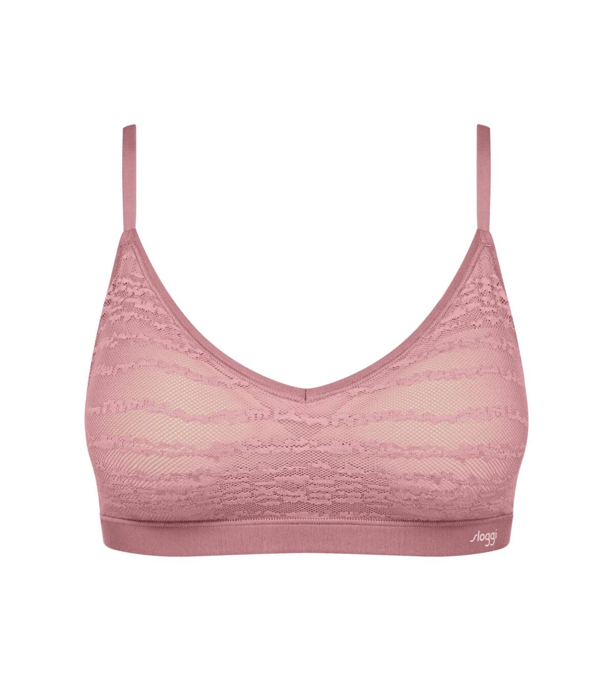 Sloggi Free Evolve PU Lace reggiseno rosa pizzo