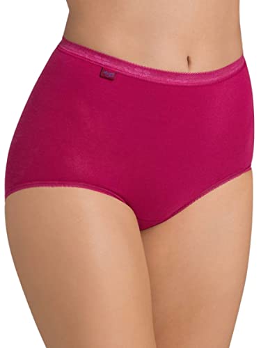 Sloggi Basic+ Maxi Slip Donna 3 Pezzi Cotone Taglia 38