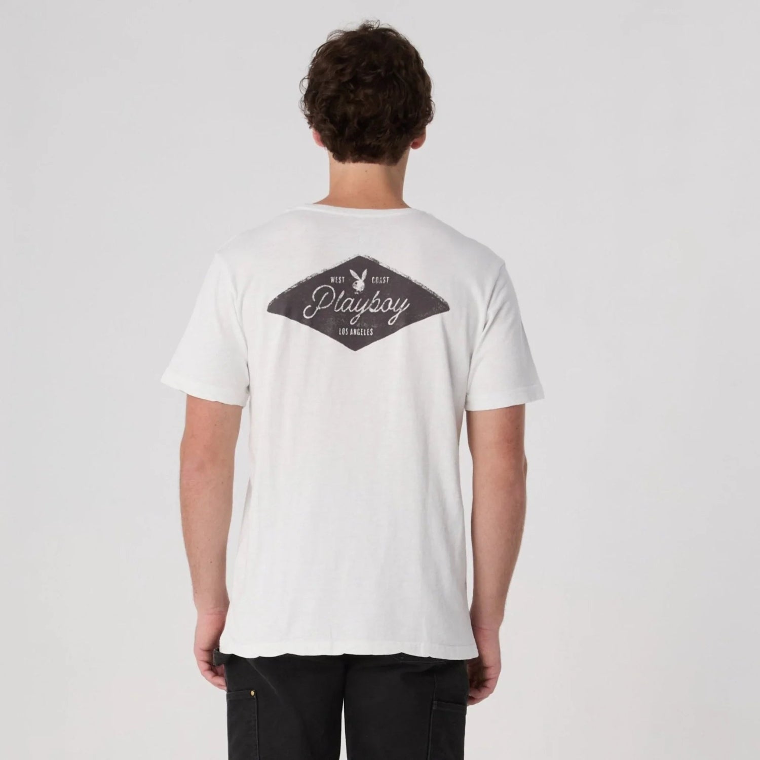 Playboy West Coast Playboy Tee t-shirt nera cotone