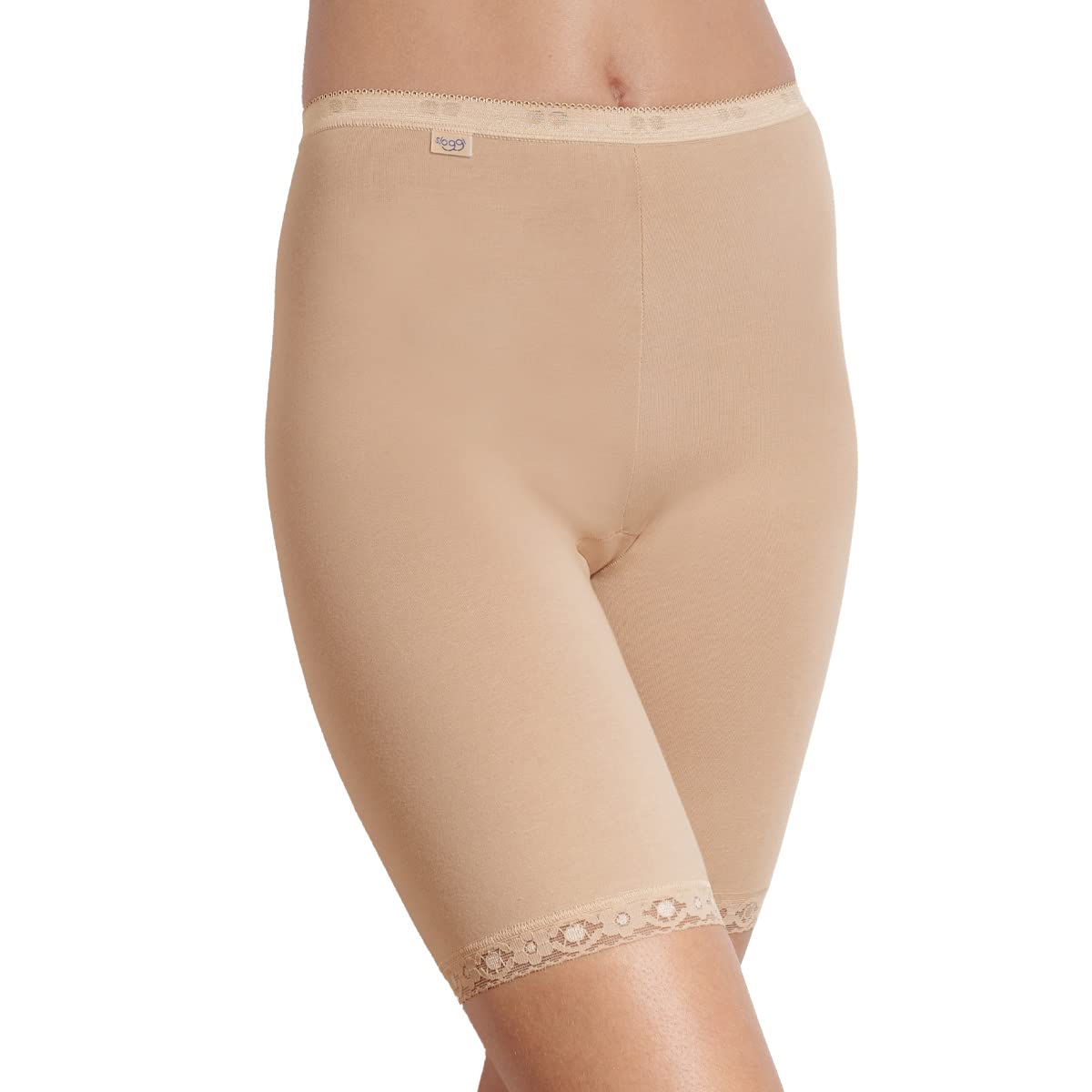 Sloggi Basic+ Long short donna nero cotone 1 pezzo