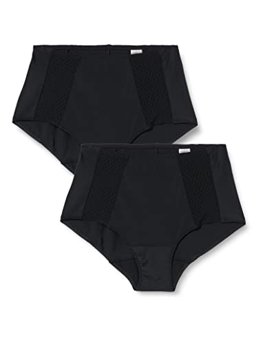 DIM Ecodim Slip Vita Alta Donna x2 XXS Nero Pancia Piatta
