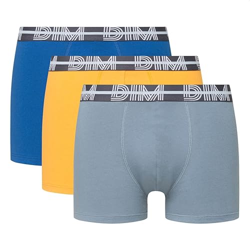 Dim Mix & Powerful boxer uomo L cotone x3 elastico logo