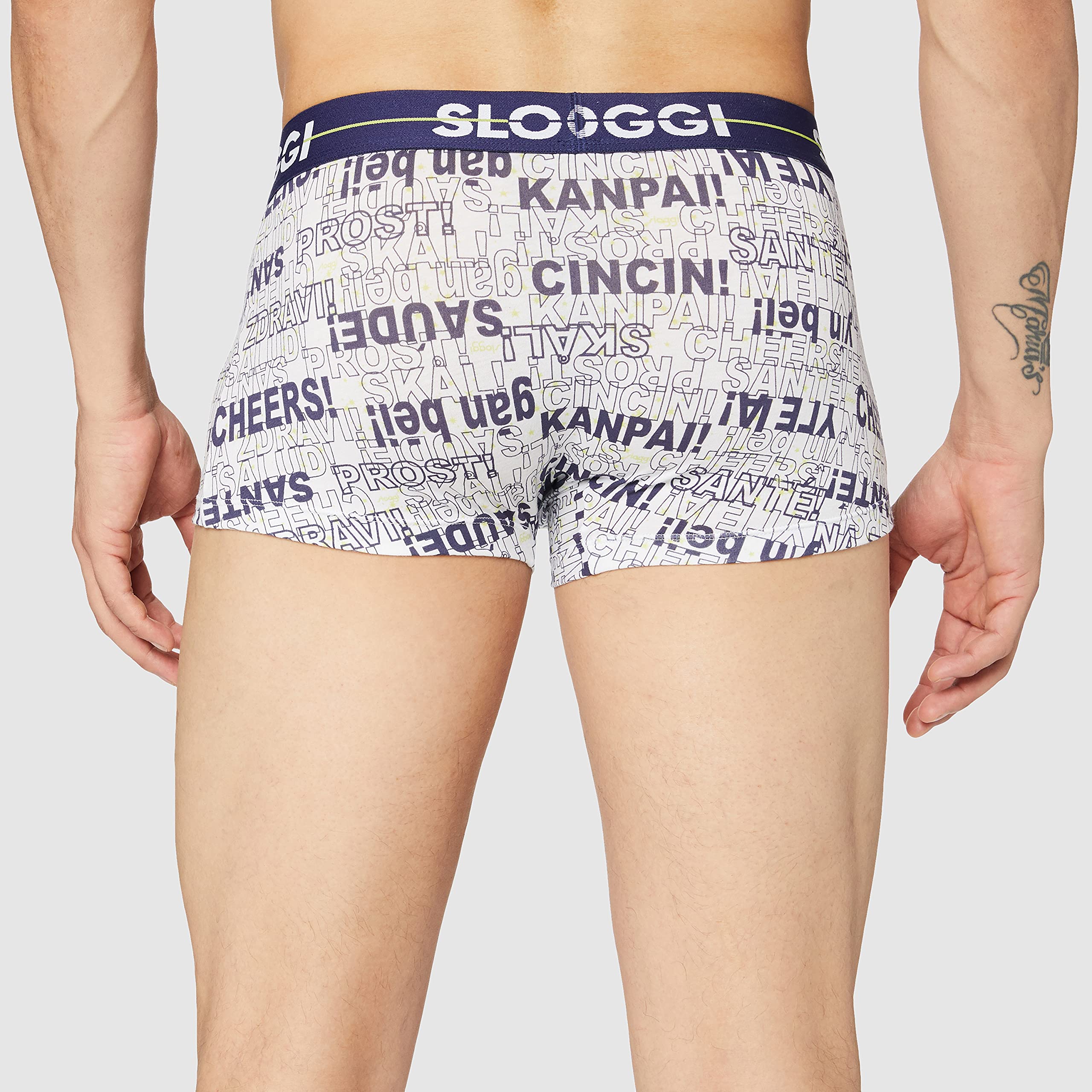 Sloggi Men Basic pantaloncini retro uomo 2 pezzi cotone
