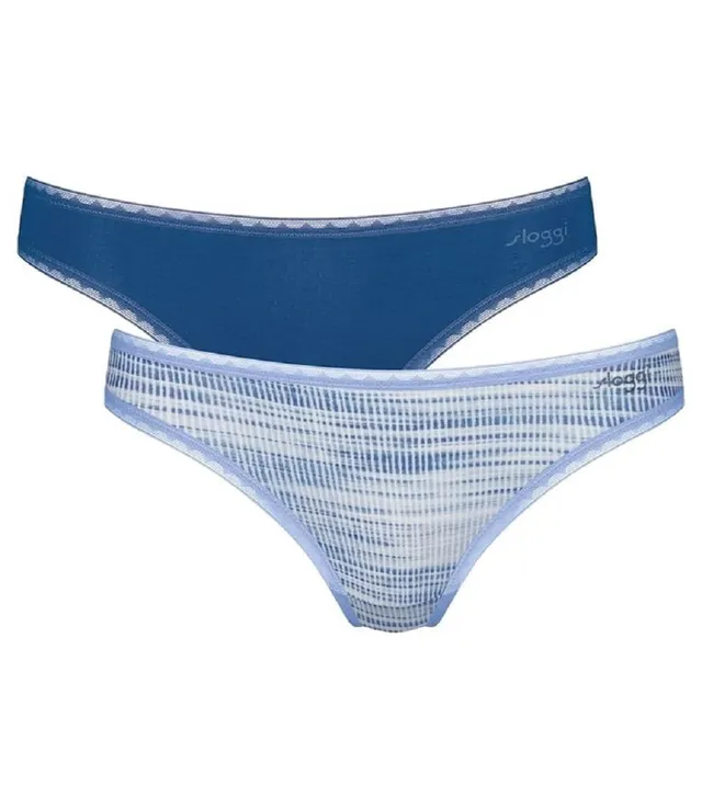 sloggi GO Mini Slip Donna x2 Taglia M Cotone