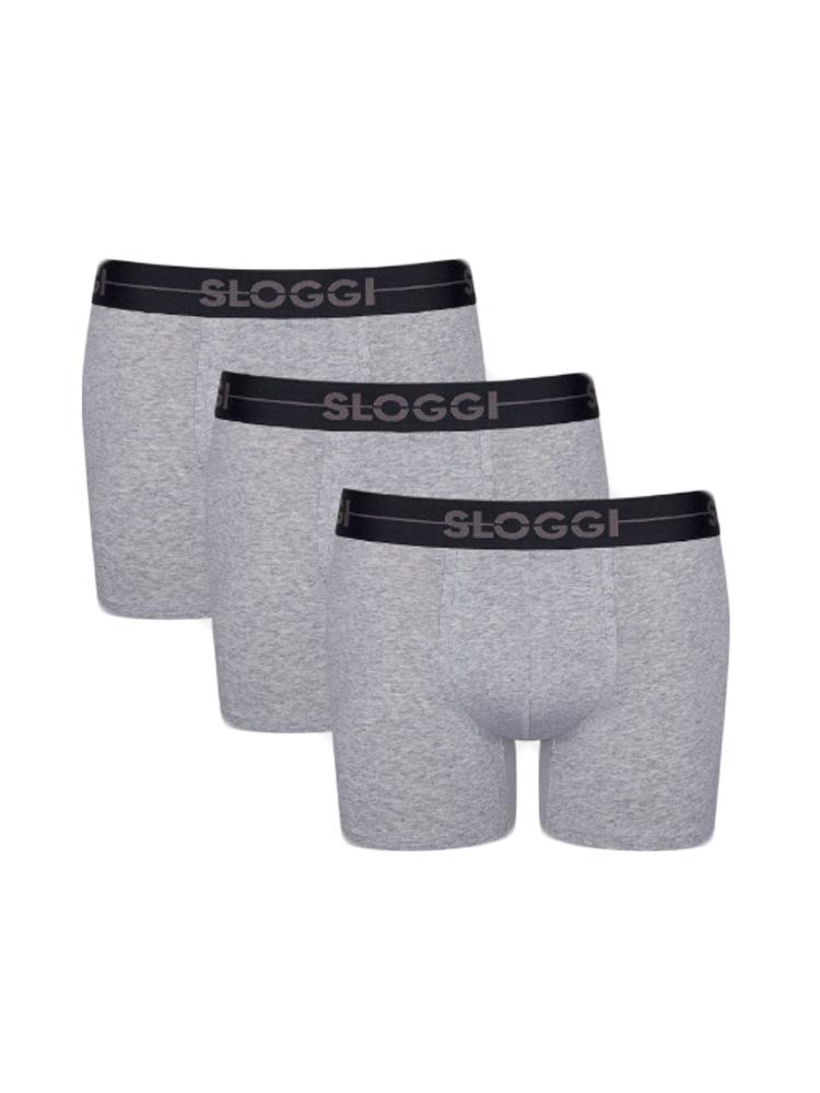 sloggi Go Short Boxer Uomo x3 Cotone