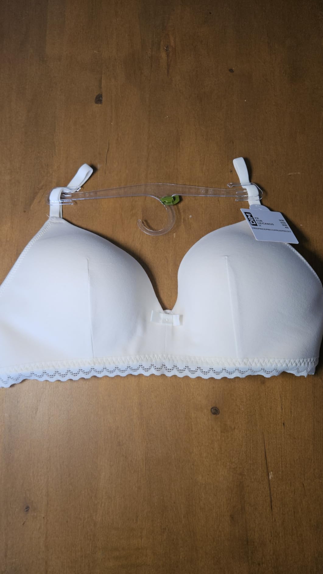 DIM Daily Coton Reggiseno Triangolo Donna Imbottito con Ferretto