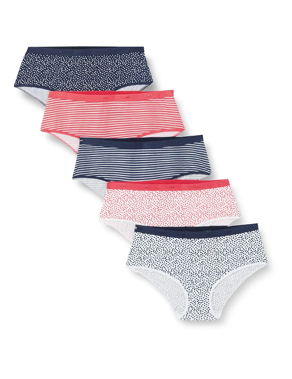 DIM Pockets Boxer Donna Cotone Elasticizzato 5 Pezzi
