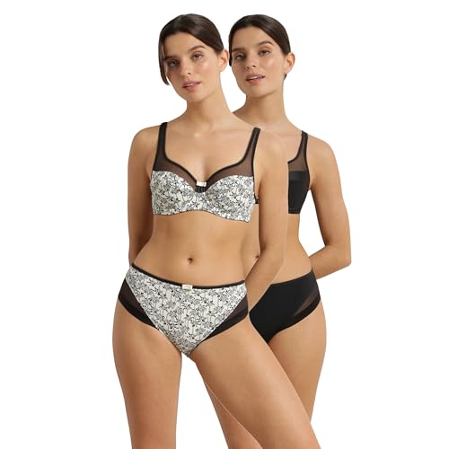 DIM Generous slip donna x2 microfibra con pizzo