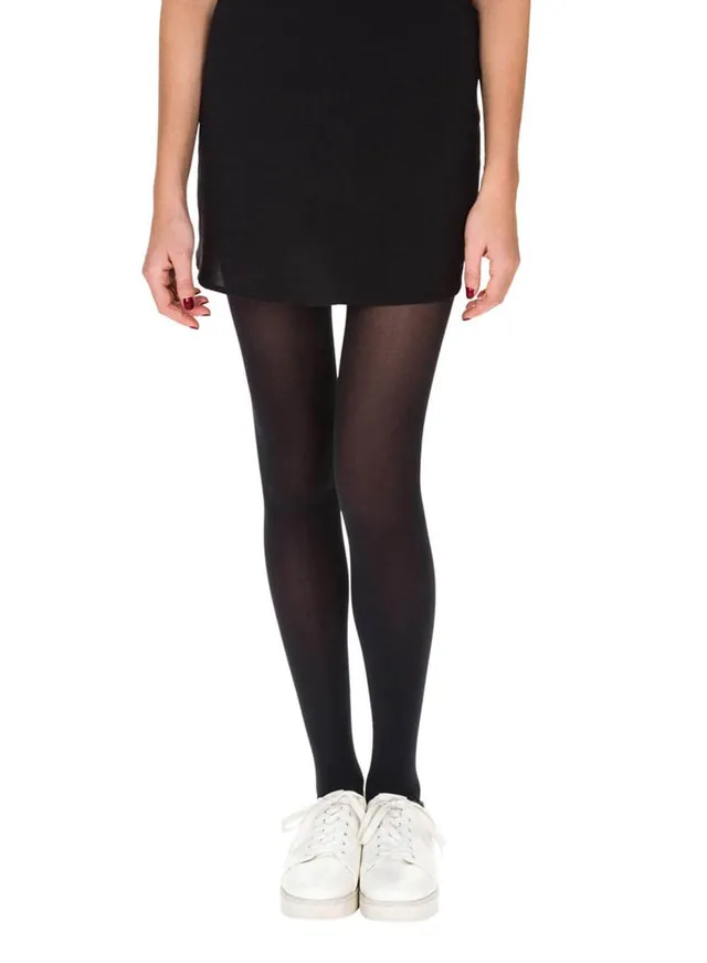 DIM Baskets Collant Donna S-M Opaco Suola Traspirante